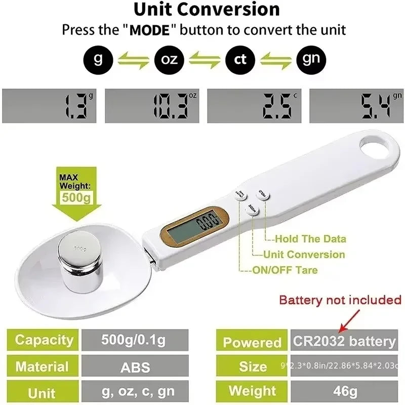 Electronic Measuring Spoon Kitchen Scale