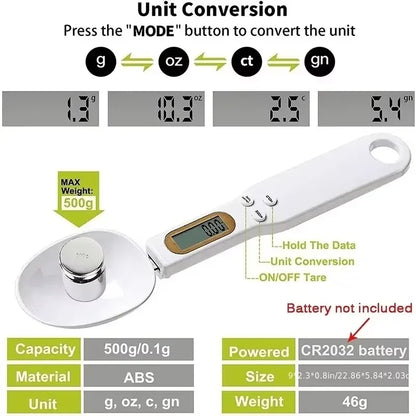 Electronic Measuring Spoon Kitchen Scale