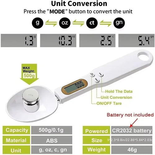 Electronic Measuring Spoon Kitchen Scale