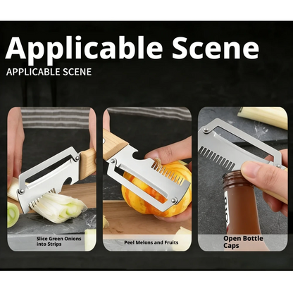 Ergonomic Wooden Handle Paring Knife