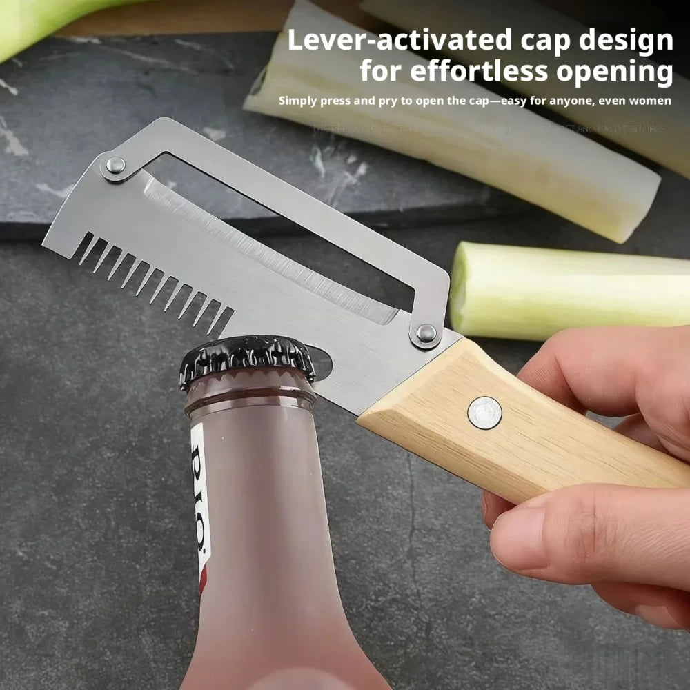 Ergonomic Wooden Handle Paring Knife