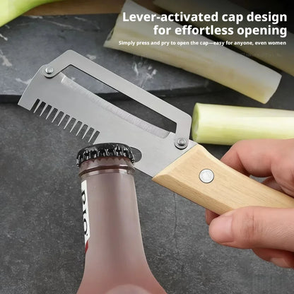 Ergonomic Wooden Handle Paring Knife